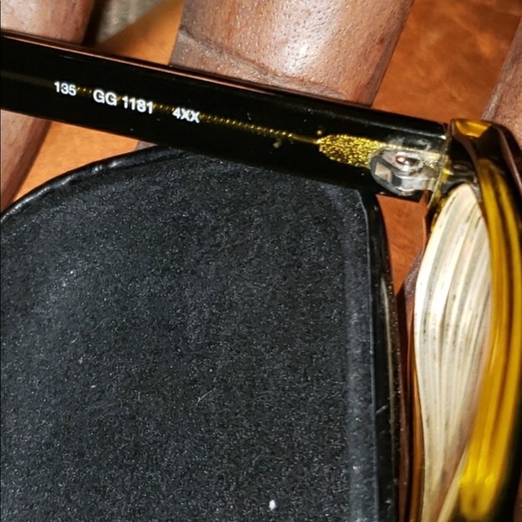 👓 Gucci Brown  Prescription Eyeglasses👓 - Picture 5 of 6